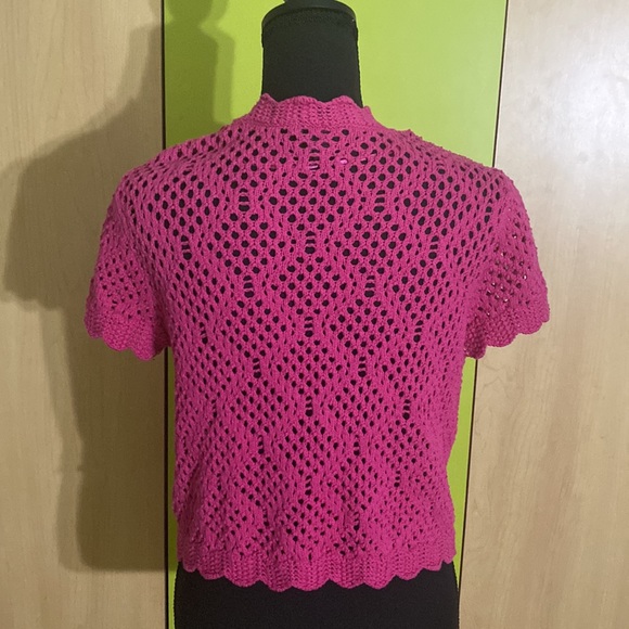 Women’s knitted sweater open front shrug - Picture 3 of 8